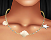 Gold Seashells Necklace