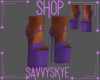 Savvy Purple Set 1 Heels