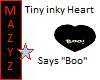 HB Tiny Inky Heart