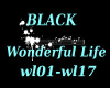 Black Wonderful life