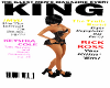 King Magazine Cover