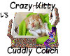 Crazy Kitty Cuddly Couch