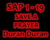 Duran Duran-SAVE A PRAYE