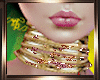 Gold Diamond Choker