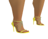 Yellow Classic Heels