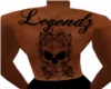 Legendz Back Tattoo