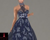 Blue Christmas Dress