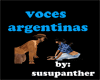 voces argentinas