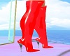 Red Pvc Boot
