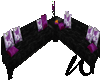 Black/Purple Couch
