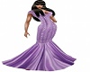 SS Purple Ripple Gown