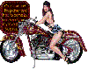 Girl on bike