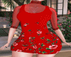 DRESS - RLL Red Floral