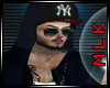 Mlk'Style Hoodie+CapBLUE