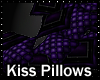 Dark purple KISSING