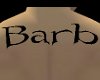 ~RB~ Barb back tatt