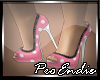 Polka Shoes :pink