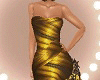 Gold n Black Gown