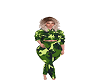 green camouflage outfite