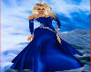 new royal blue dress..