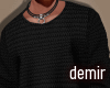 [D] Casual black sweater