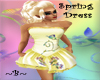 ~B~ Spring Dress Yellow