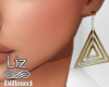 Triangle Gold Earring