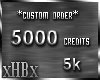 xHBx 5K Payment Sticker