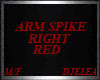 ARM SPIKE RED RIGHT