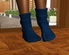 Navy Crew Socks
