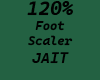 120% Foot Scaler