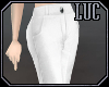 [luc] Suitpants F White
