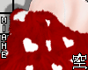 空 Fur Heart White 空