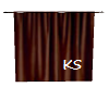 KS* Curtains Brown 