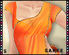 S|Orange Saree Req