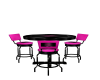 80's Cafe Table Pink