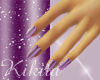 [ks] Purple Shine Nails