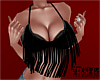 ~GT~ Leather Tassel Top