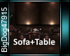 [BD]Sofa+Table