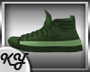 !K! Green Kicks SHoes