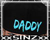 X DADDY SNAPBACK HAT BLU