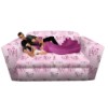 Pink Angel Nap Couch