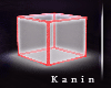 Neon Cube White / Red