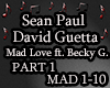 David Guetta Mad Love P1