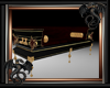 gold coffin sofa