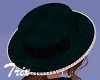 Teal Plaid Hat