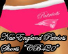 NE Pink Patriots Shorts