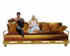 RRB! Gold Sofa