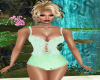 Rc* Mint Green Lace Cors
