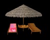 SUNSET LOUNGERS HEART